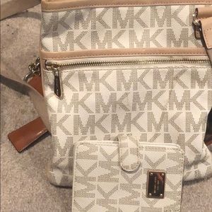 MK crossbody and wallet